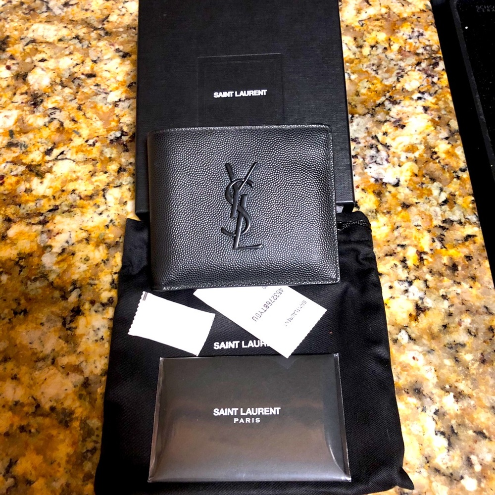 Men’s YSL designer Wallet like new